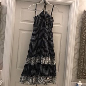 Gap halter midi dress